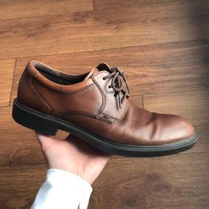 Men’s Ecco Brown Dress Shoes EUR 42 / US 8-8.5